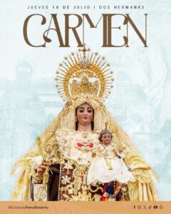 Cartel de la Procesión de la Virgen del Carmen - 2026