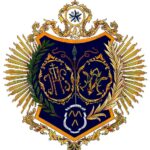 Escudo de la Hermandad Lasaliana y Cofradía de Nazarenos de Nuestro Padre Jesús en su Prendimiento, María Santísima del Perdón, San Juan Bautista de La Salle y San Tarsicio Mártir de El Puerto de Santa María Escudo de la Hermandad Lasaliana y Cofradía de Nazarenos de Nuestro Padre Jesús en su Prendimiento, María Santísima del Perdón, San Juan Bautista de La Salle y San Tarsicio Mártir de El Puerto de Santa María
